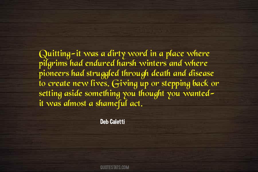Giving Something Back Quotes #656720