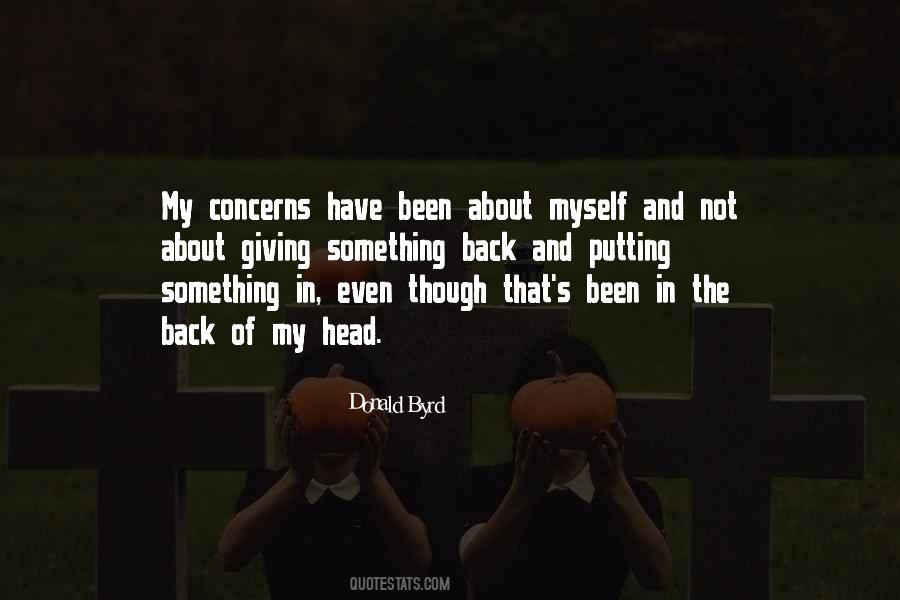 Giving Something Back Quotes #829141