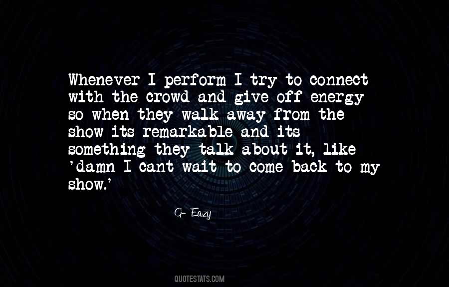 Giving Something Back Quotes #999723