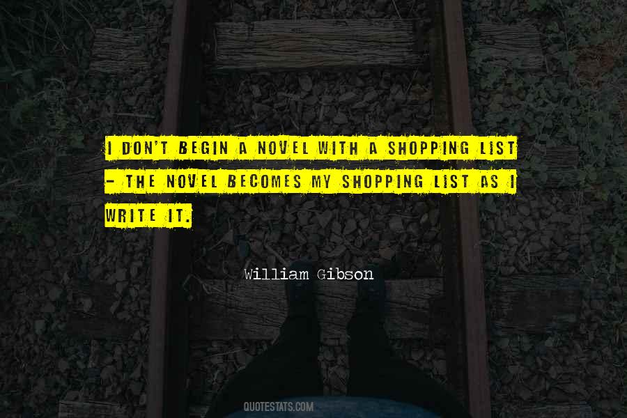 Shopping List Quotes #560328