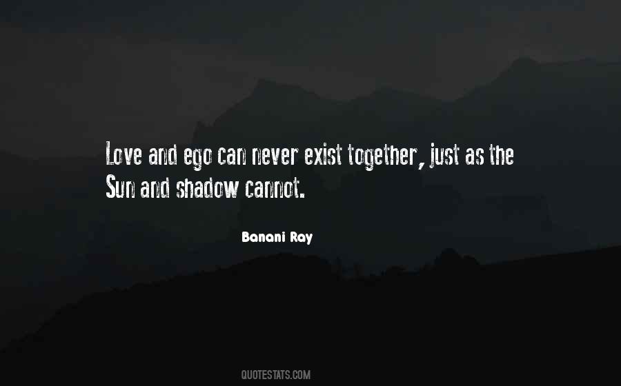 Sun And Shadow Quotes #1589051