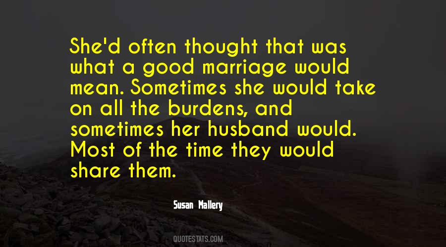 Husband Mean Quotes #280268