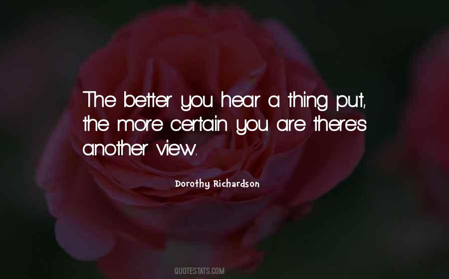 Better View Quotes #979704