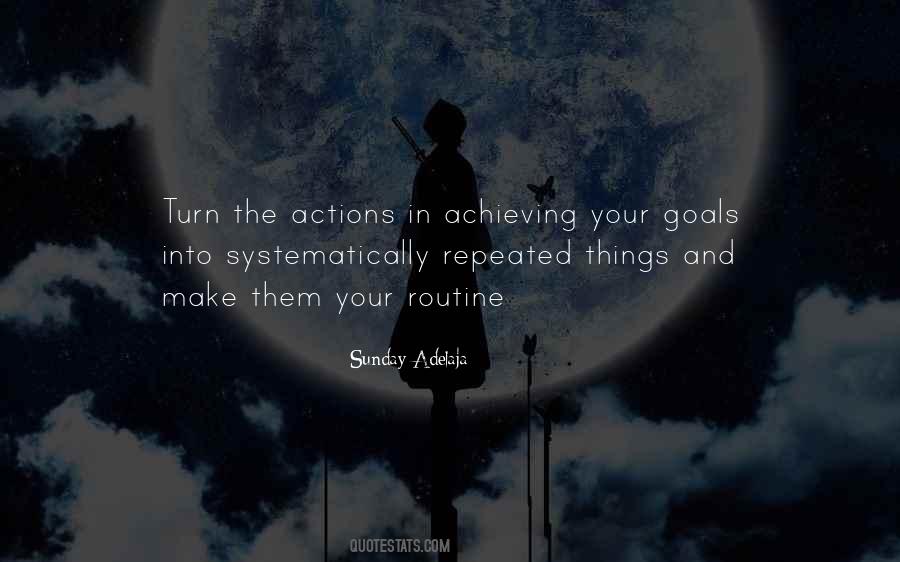 Quotes About Your Routine #1232562