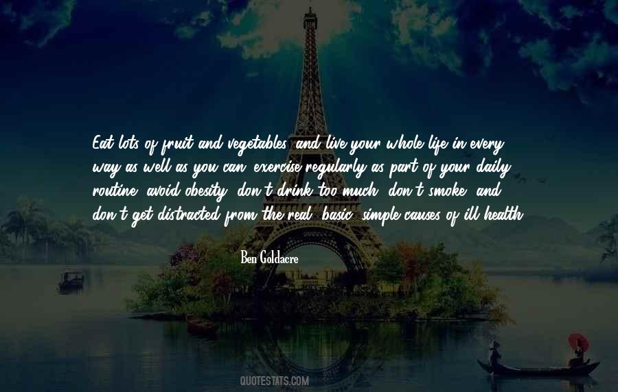 Quotes About Your Routine #1415534