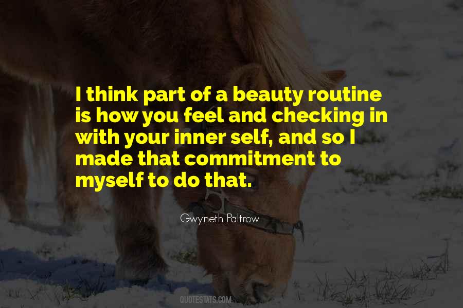 Quotes About Your Routine #231301
