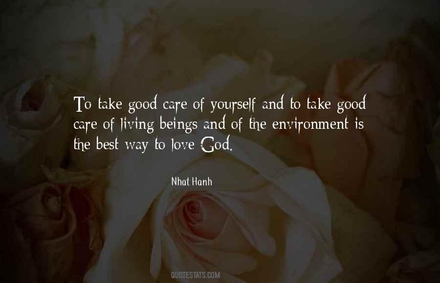 Take Care Of The Environment Quotes #1770553