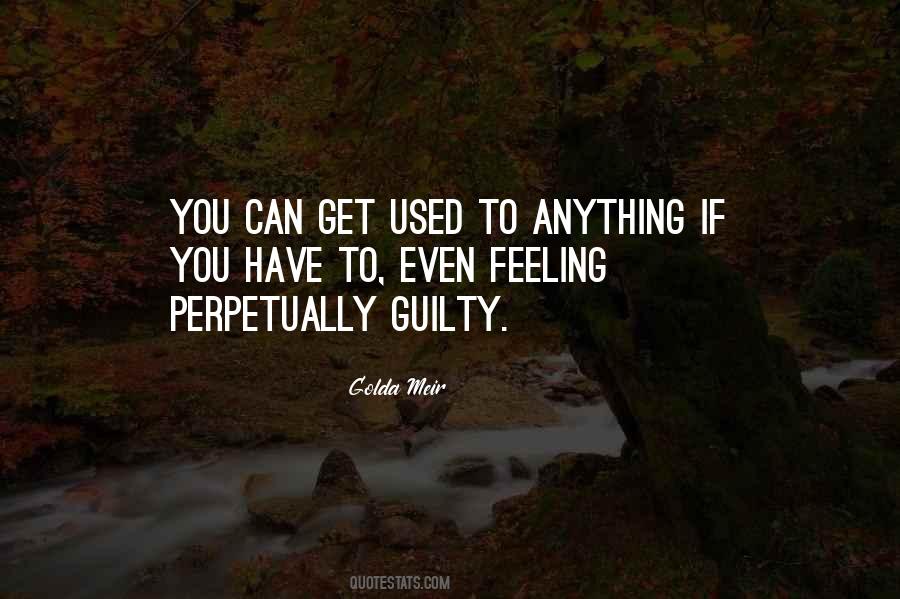 Quotes About Guilty Feelings #123003