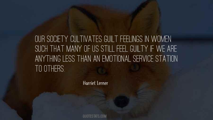 Quotes About Guilty Feelings #545515
