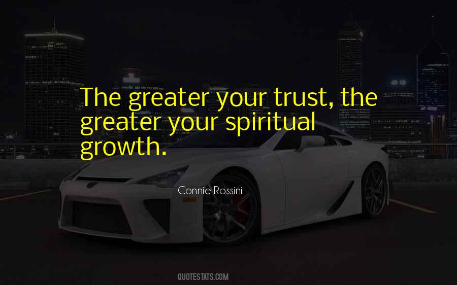 Trust Spiritual Quotes #658642