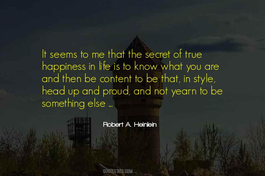 Know You Are Happy Quotes #218596
