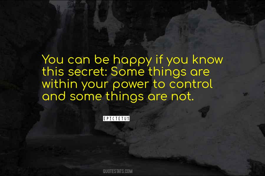 Know You Are Happy Quotes #373320