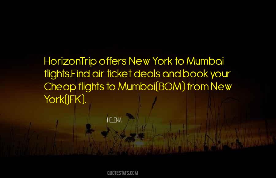 Air Ticket Quotes #1621645