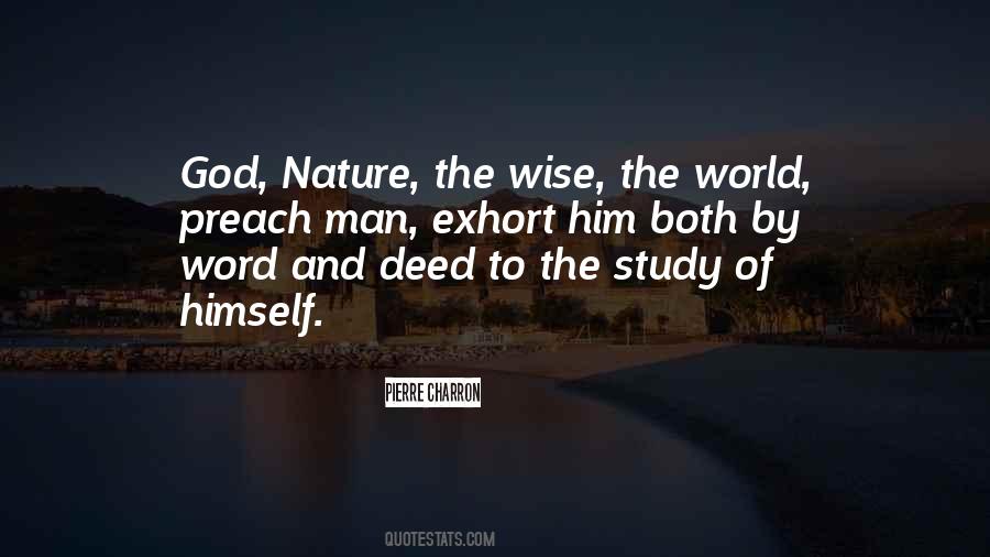 Study Nature Quotes #1137526