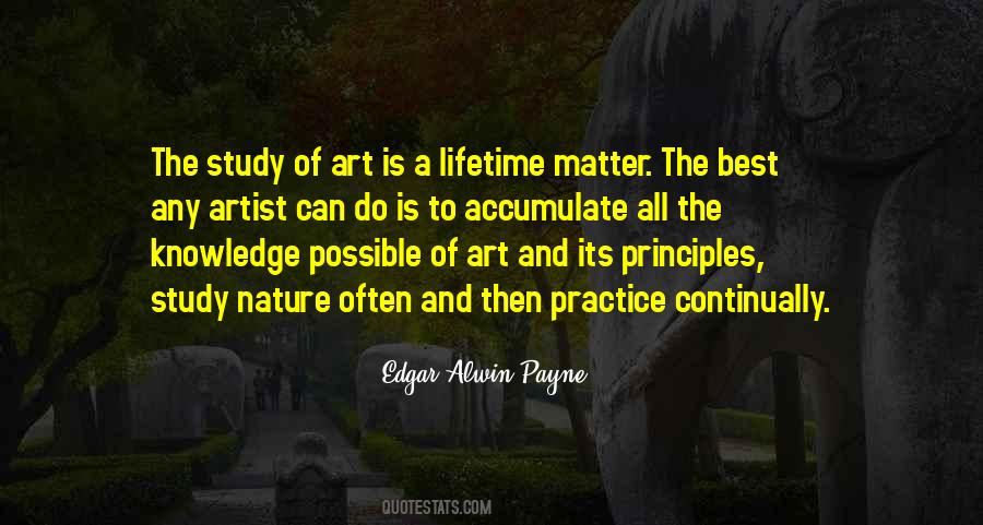 Study Nature Quotes #1507939