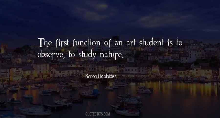 Study Nature Quotes #530460