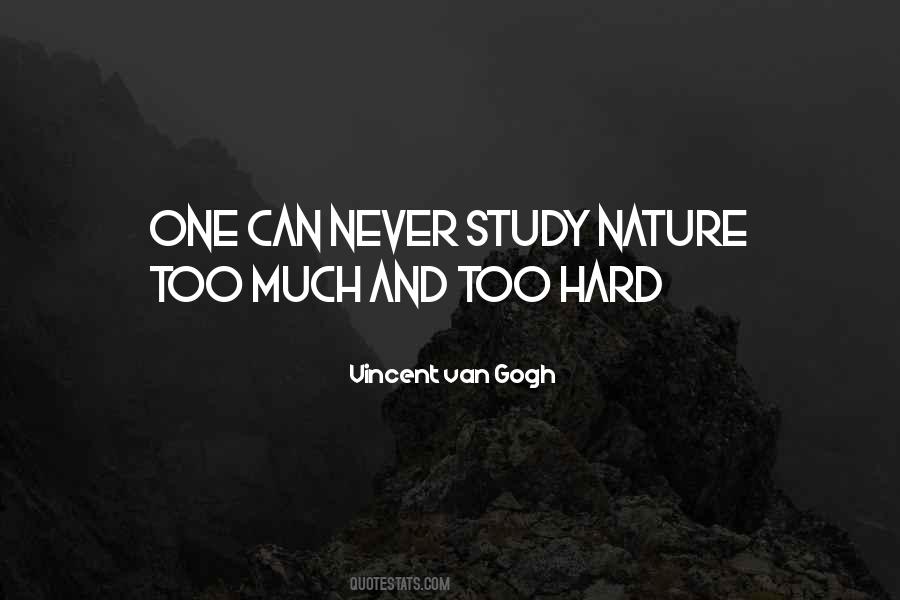 Study Nature Quotes #76940