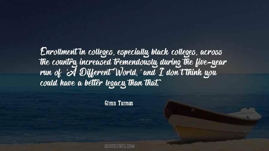Quotes About Black Colleges #1209896