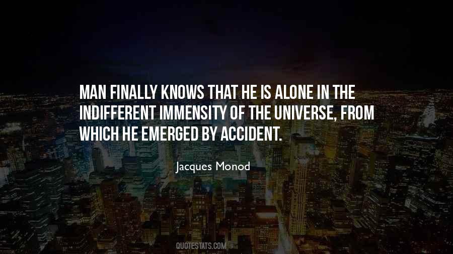 Universe Is Indifferent Quotes #1512134