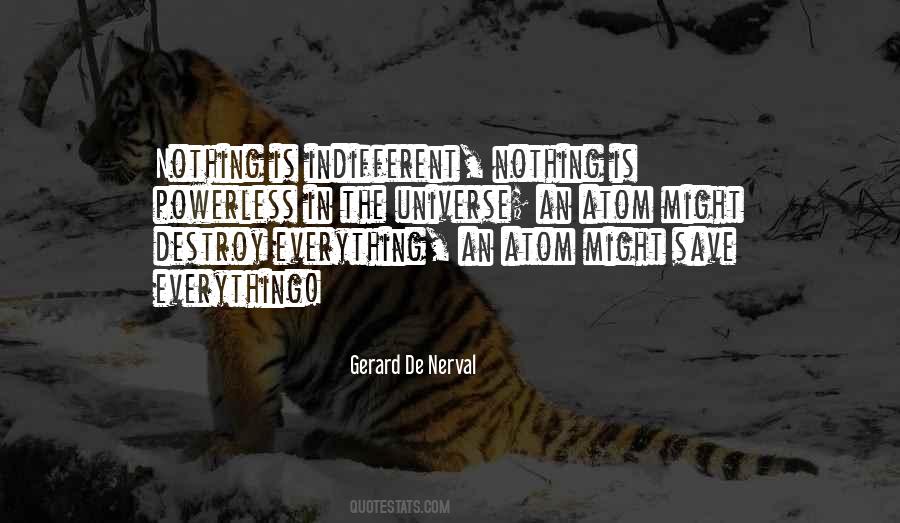 Universe Is Indifferent Quotes #1526512
