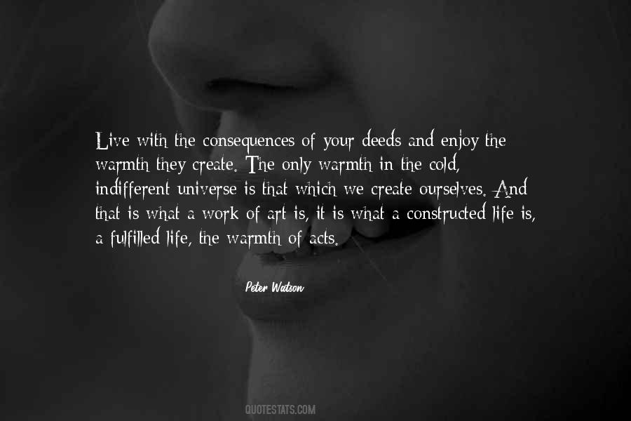 Universe Is Indifferent Quotes #846608