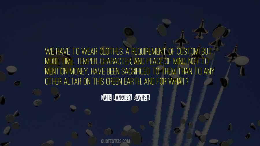 Peace And Money Quotes #1431703