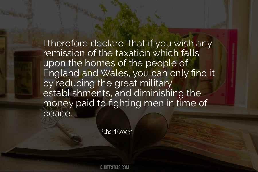 Peace And Money Quotes #1771438