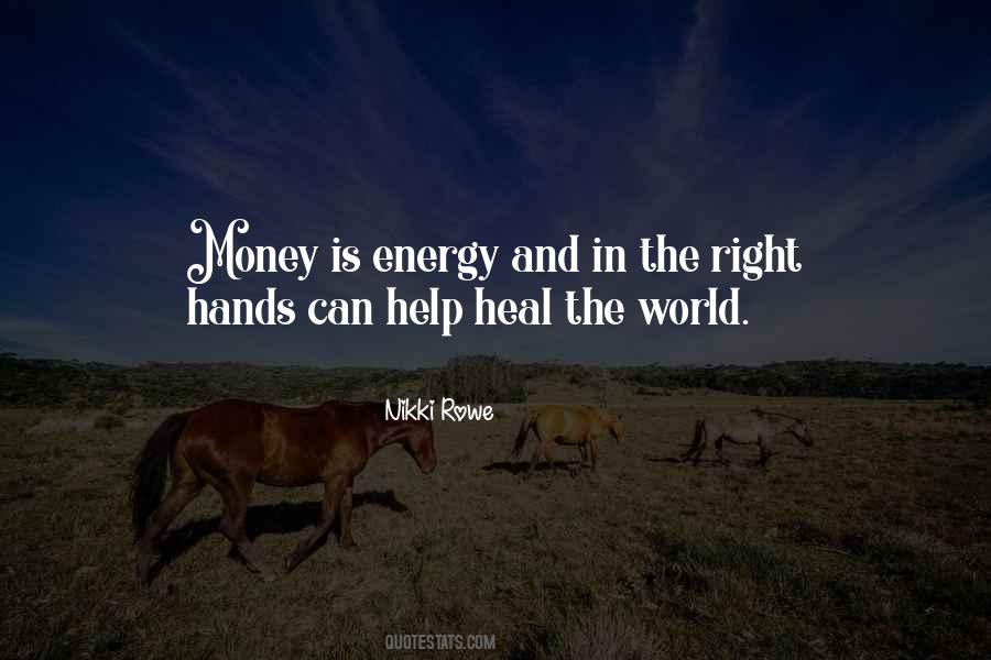 Peace And Money Quotes #1877634