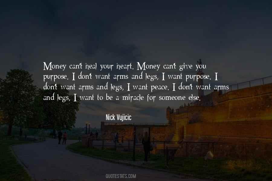 Peace And Money Quotes #47786