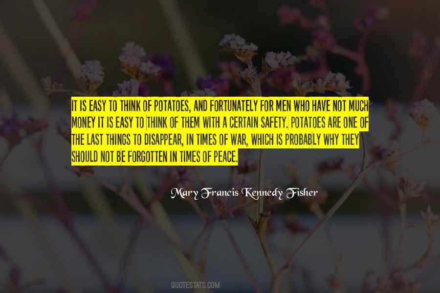 Peace And Money Quotes #594453