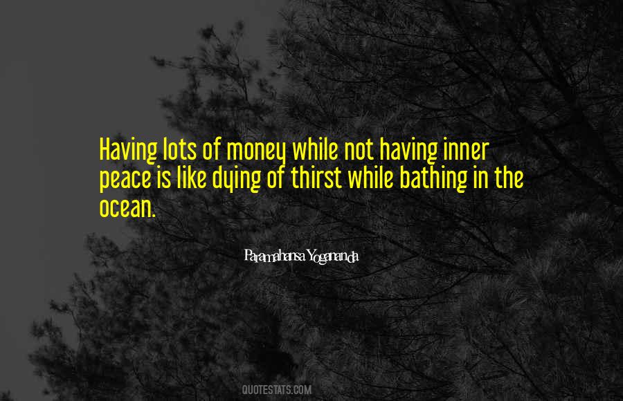 Peace And Money Quotes #757543