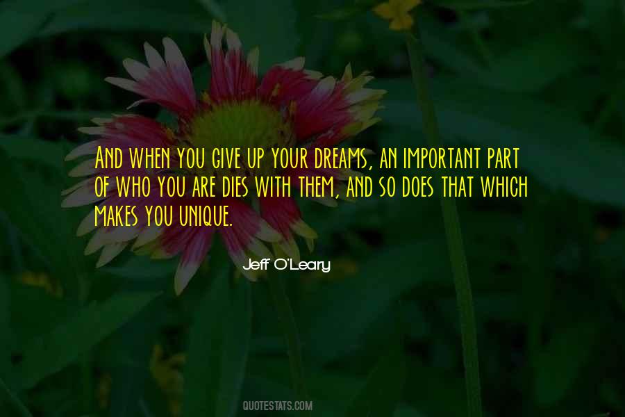 You Are So Unique Quotes #65818