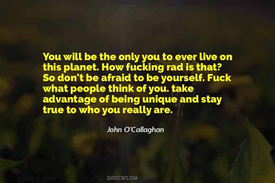 You Are So Unique Quotes #909714