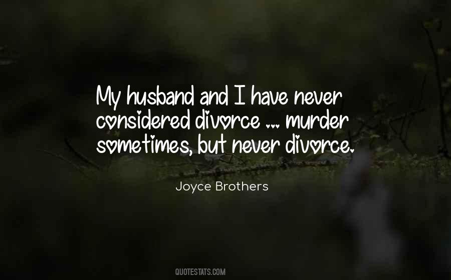 Husband Divorce Quotes #255934