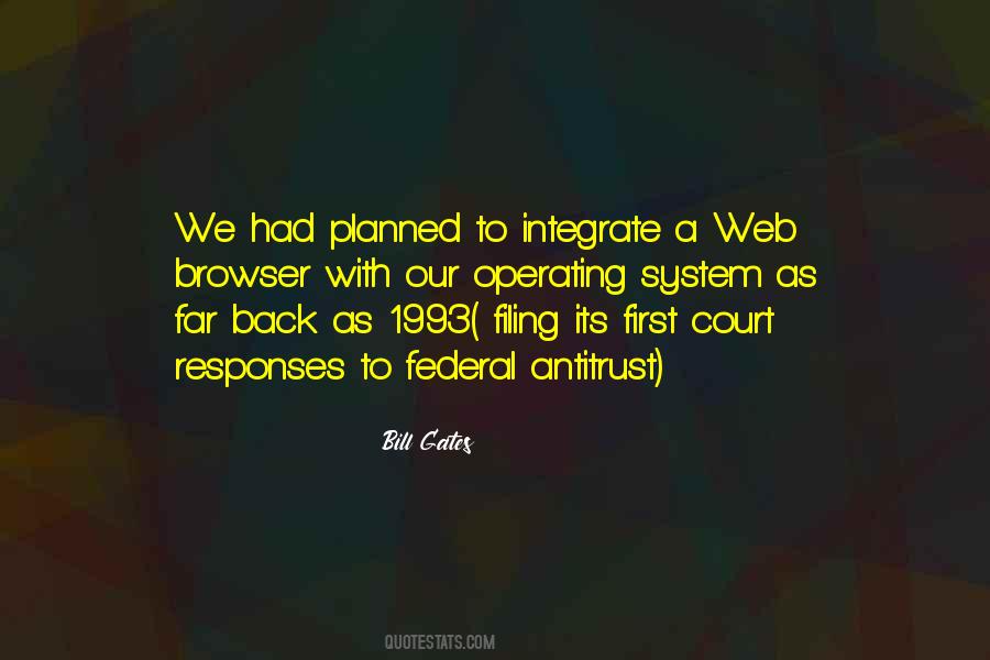 Integrating A Quotes #1191724