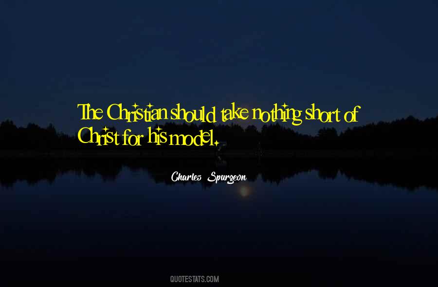 Christian Model Quotes #1137026