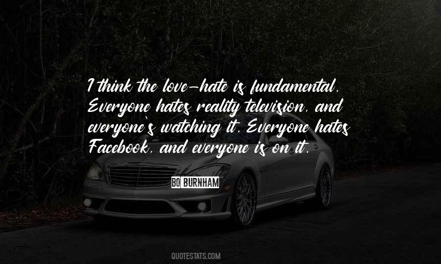 Hate Reality Quotes #1264447