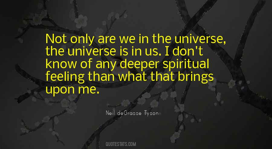 The Universe In Me Quotes #1466835