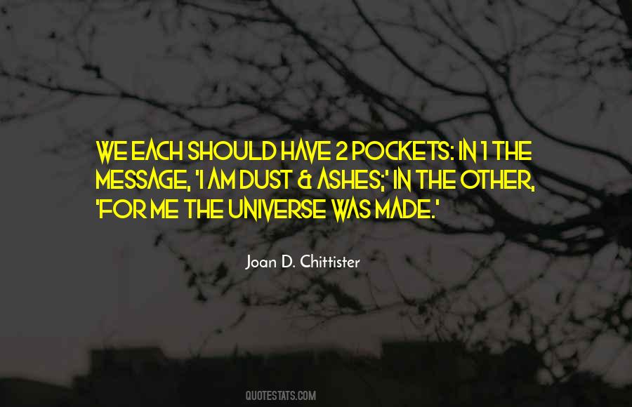 The Universe In Me Quotes #949365
