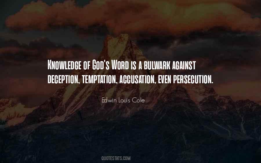 God Temptation Quotes #190022