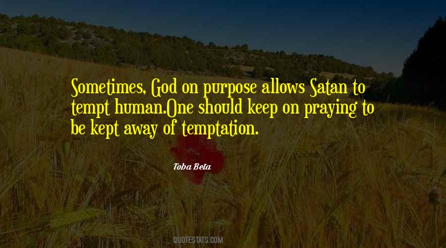 God Temptation Quotes #321667