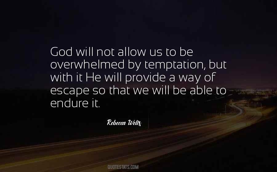 God Temptation Quotes #579648