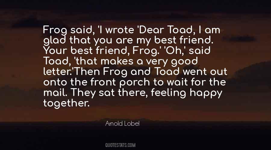 Frog And Toad Together Quotes #661998