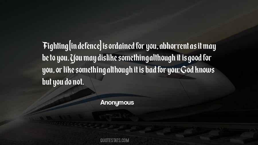 God Is Bad Quotes #117485