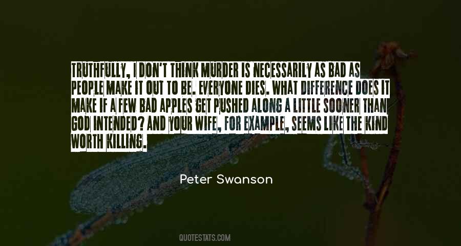 God Is Bad Quotes #1279971