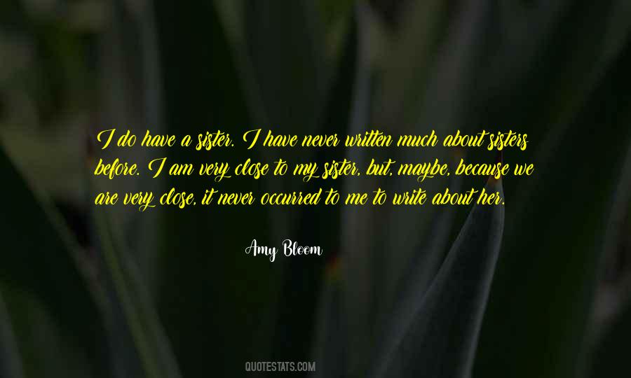 To My Sister Quotes #1382502