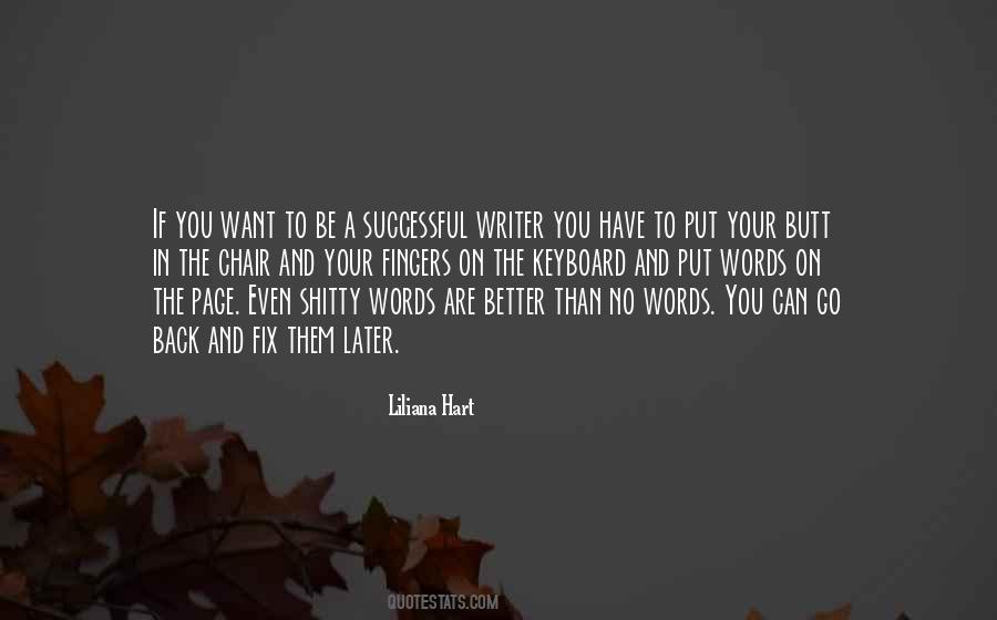 If You Want To Be Successful Quotes #1093012