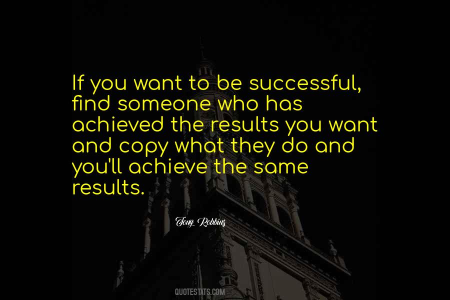 If You Want To Be Successful Quotes #324149