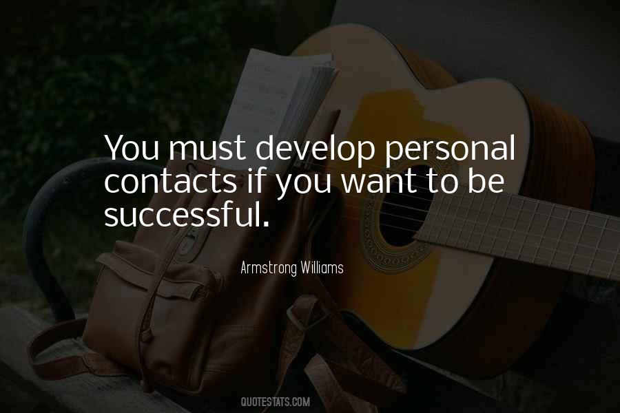 If You Want To Be Successful Quotes #631758