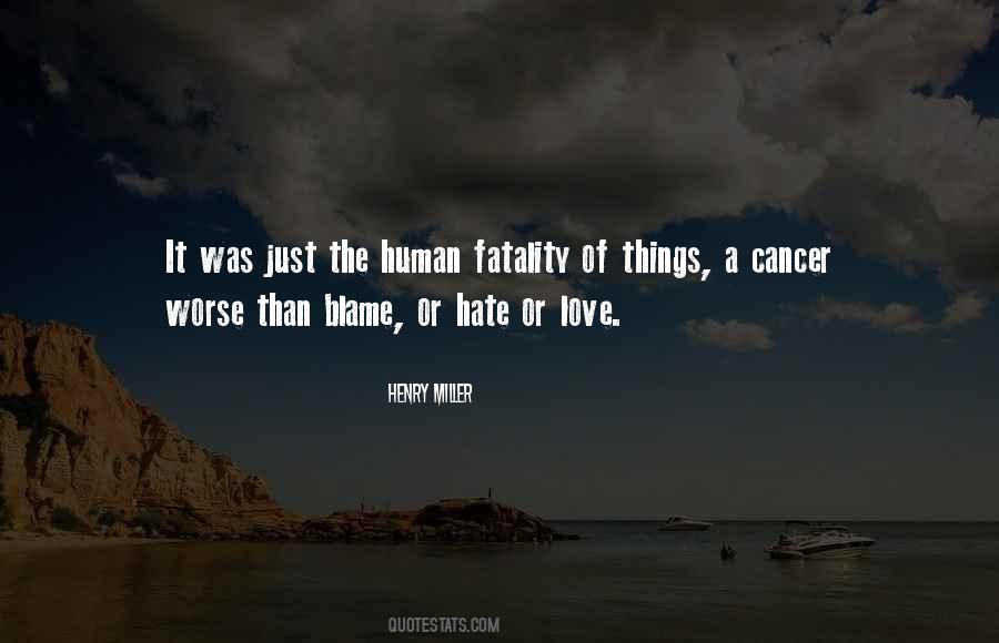 Love Blame Quotes #1051028